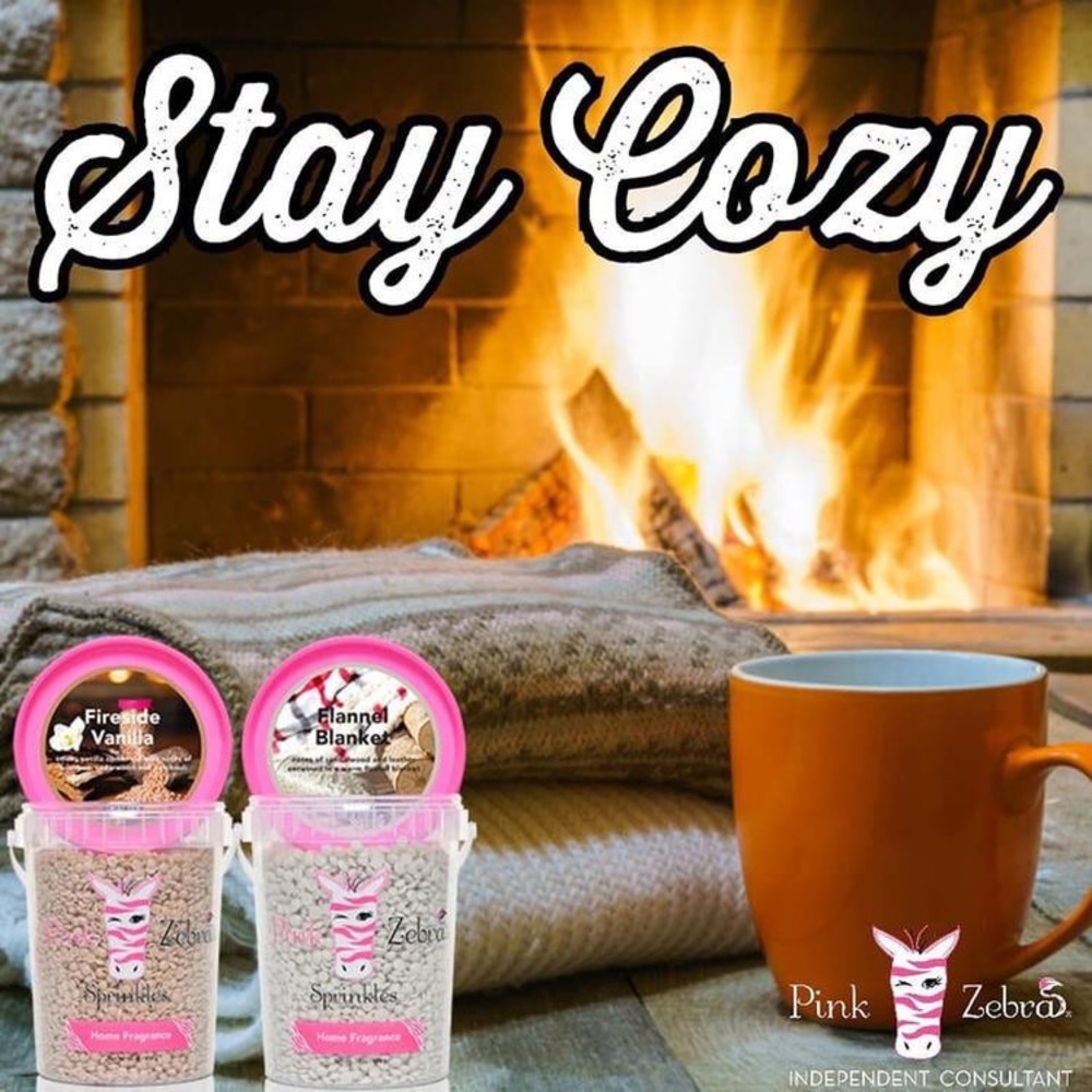 Pink Zebra Sprinkles ‘Stay Cozy’